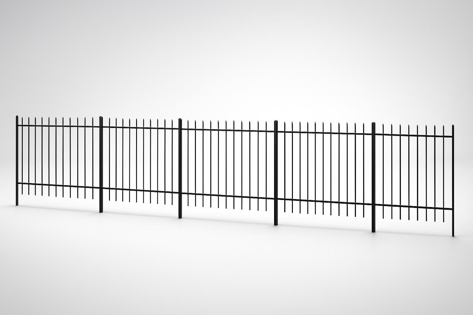 Recinzione da giardino vidaXL con punta a lancia: delimitare aiuole e orto con stile