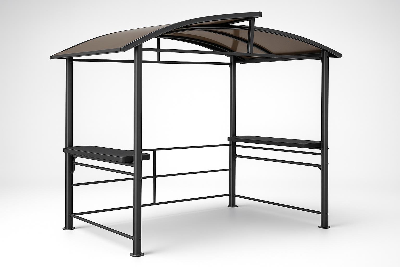 Chiosco per grigliate tectake Asado, struttura da giardino robusta a prezzo ribassato su Amazon