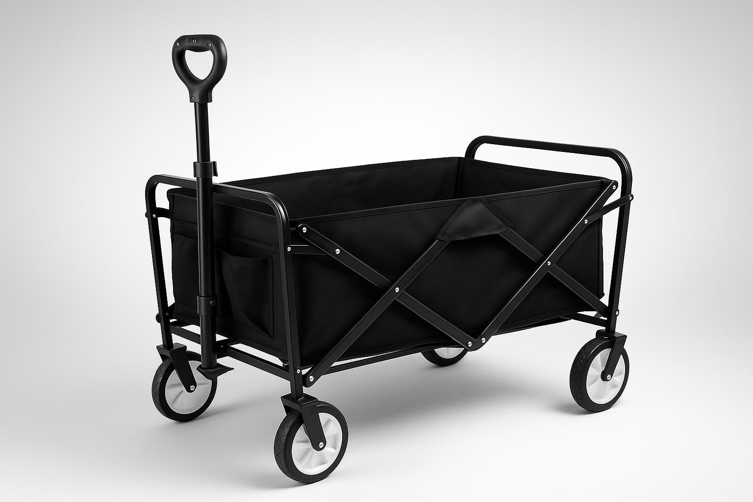 Carrello pieghevole da giardino e spiaggia, l’accessorio multitasking in forte sconto su Amazon