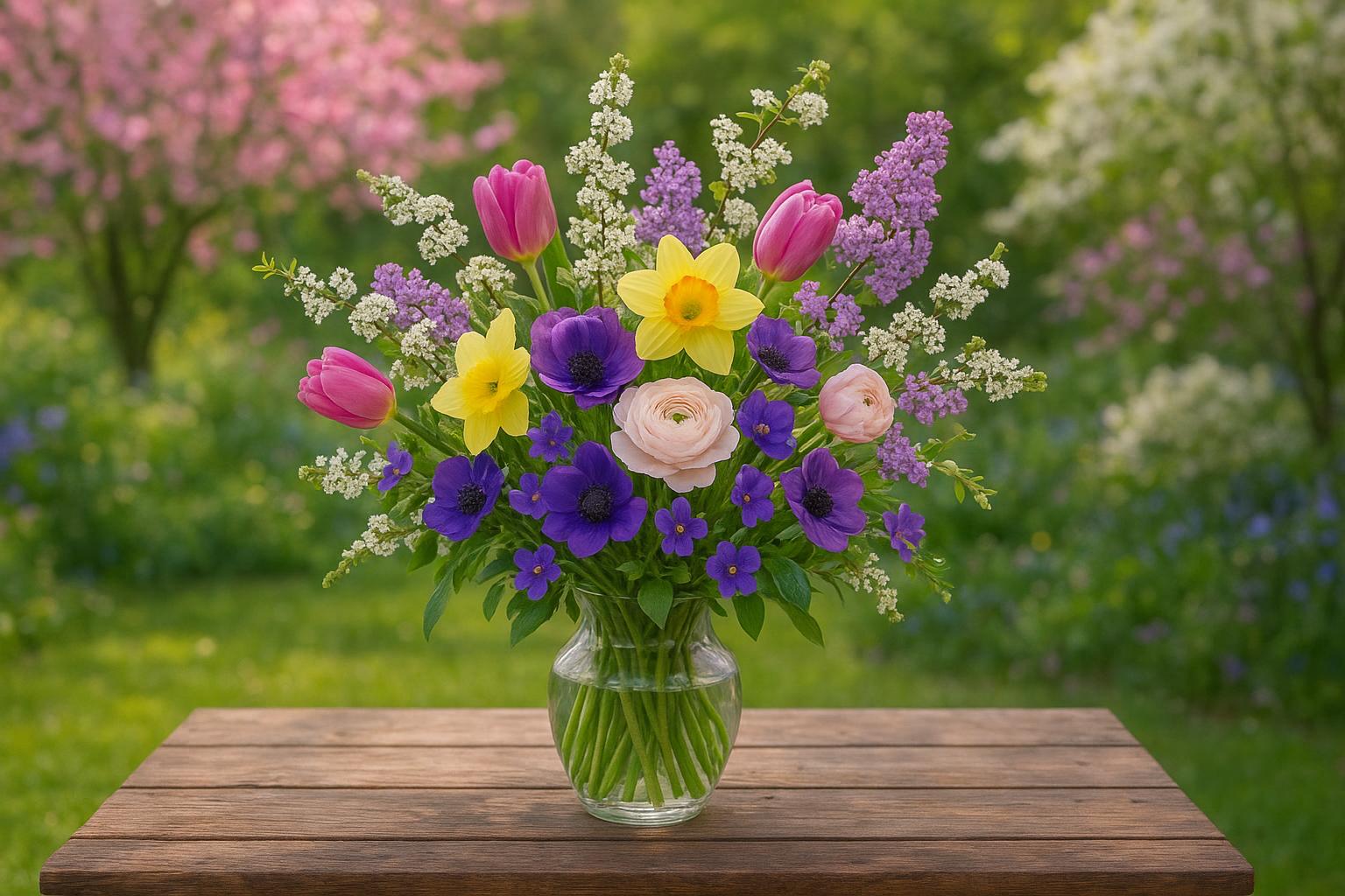 Fiori recisi dal proprio giardino in aprile: 7 specie facili da coltivare per bouquet fatti in casa