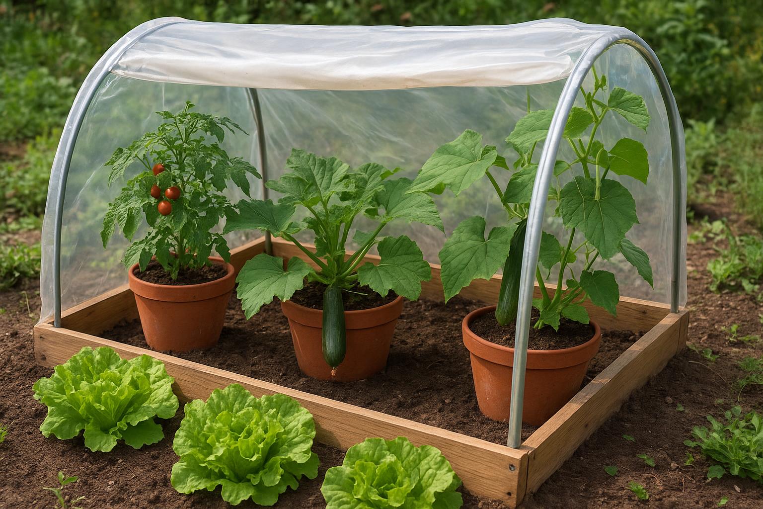 Orto di metà aprile in serra fredda: colture e tecniche per anticipare i raccolti estivi