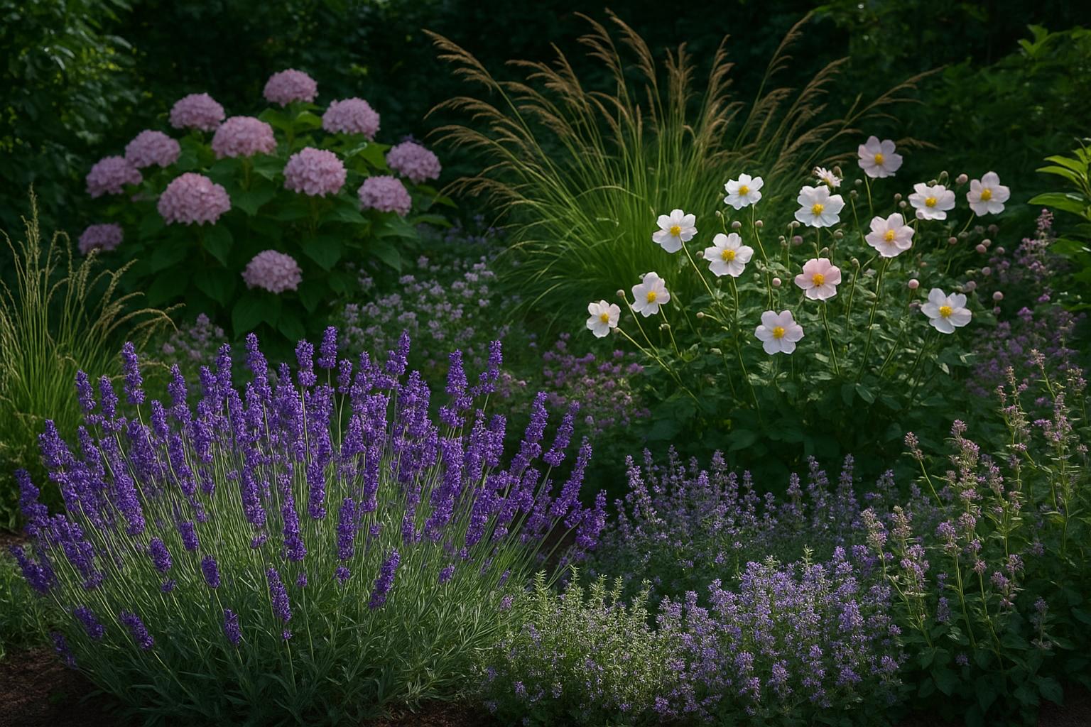 Piante da esterno per bordure miste sole-mezz’ombra di aprile: 7 specie decorative e resistenti