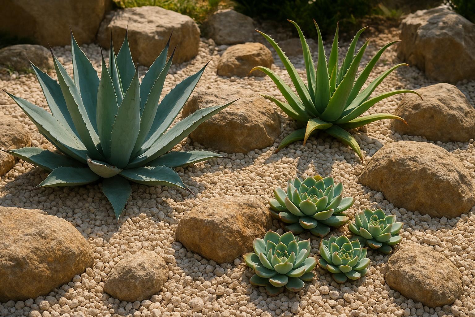 Piante grasse per giardini mediterranei in piena terra: specie robuste da piantare in aprile