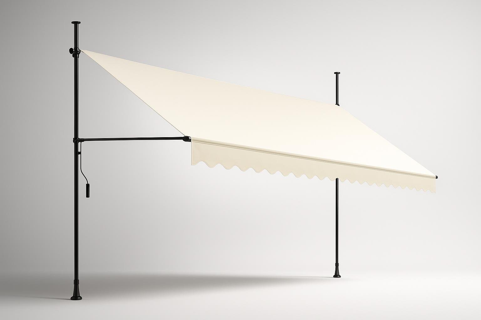 Tenda da sole a morsetto tectake regolabile, riparo veloce per balcone a prezzo interessante