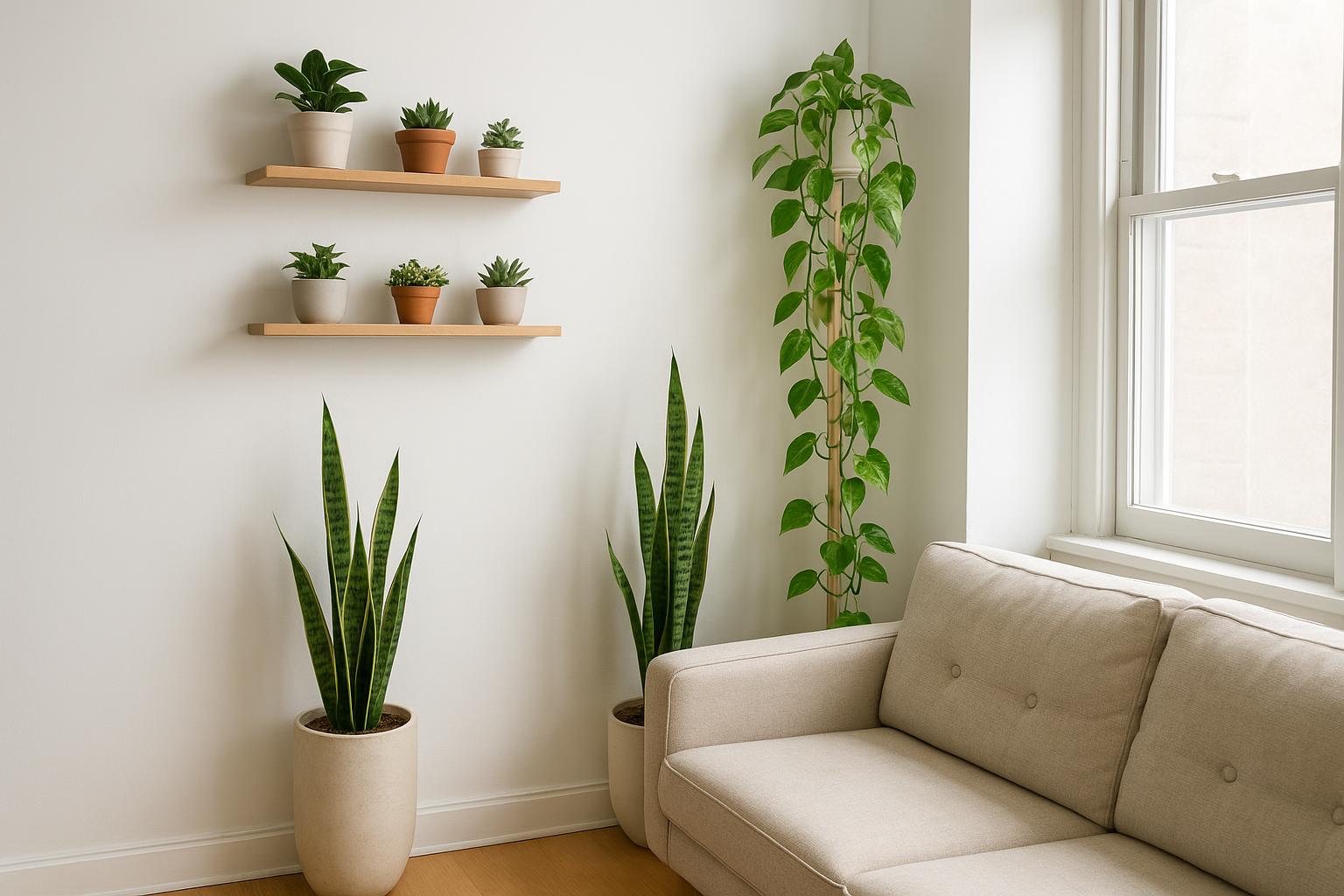 Piante da interno per microappartamenti: specie verticali e salvaspazio per il mese di aprile