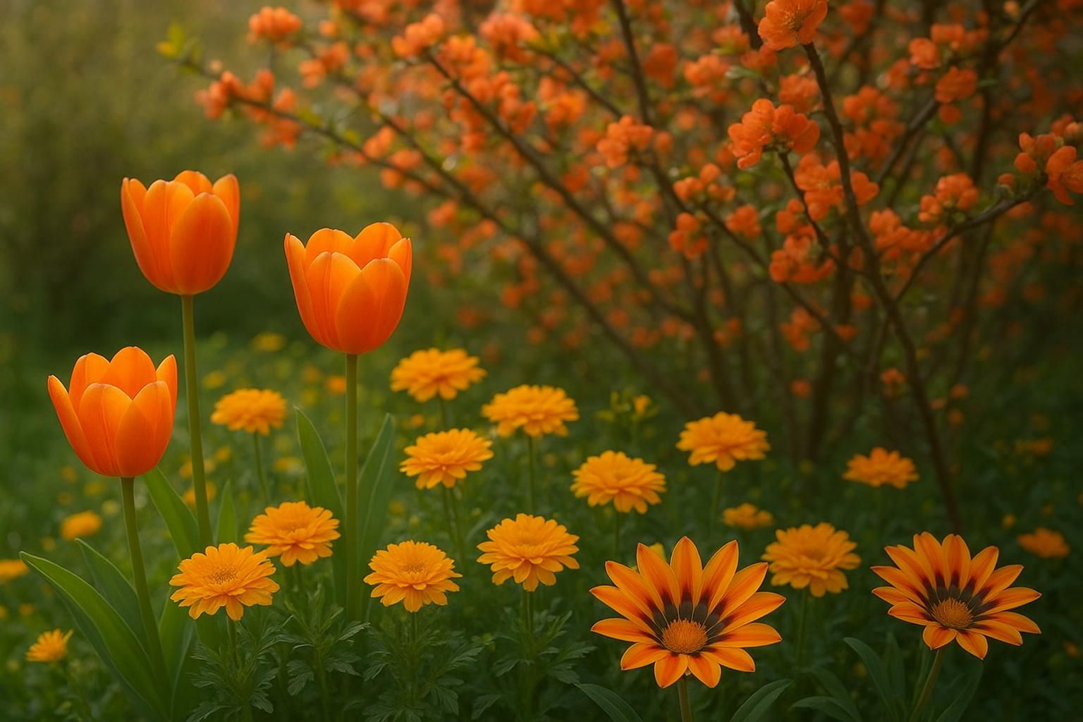 Fioriture arancioni di aprile: 7 specie luminose per dare calore a bordure e vasi