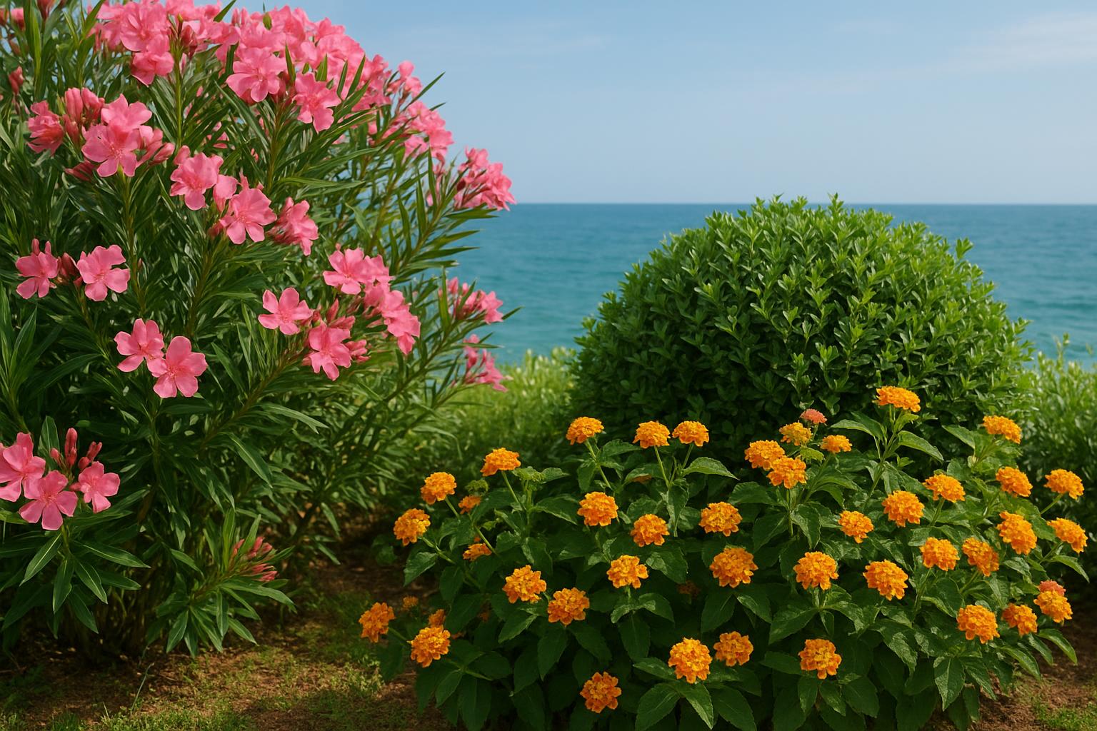 Arbusti da fiore per giardini al mare: 6 specie resistenti a vento e salsedine
