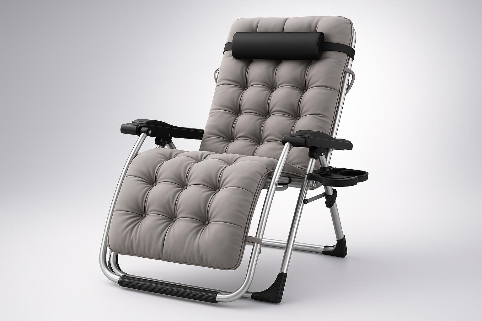 Sedia a sdraio pieghevole Hengriacly, la soluzione relax per leggere e riposare in giardino