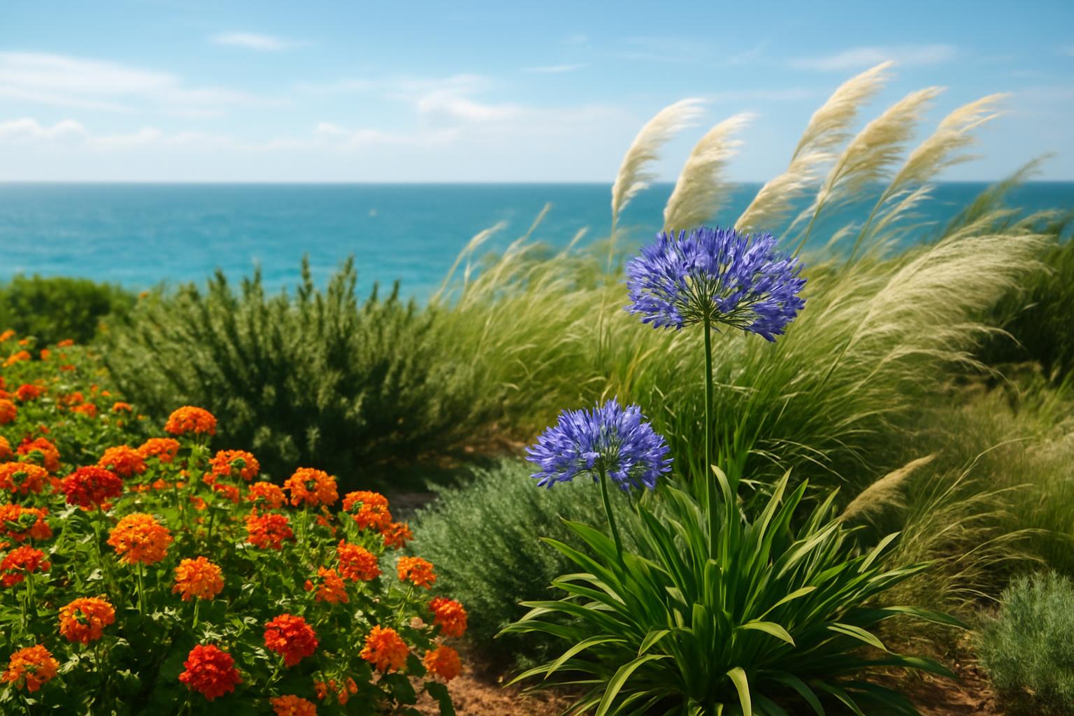 Piante da esterno per giardini ventosi di mare: 6 specie robuste da piantare ad aprile