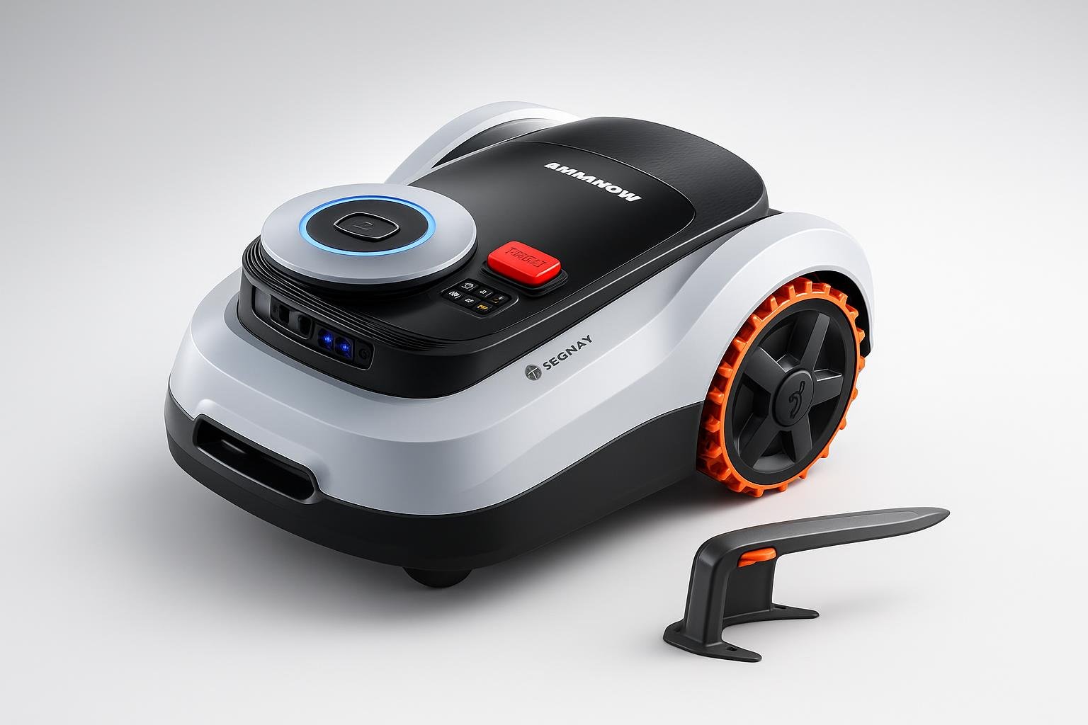 Robot tagliaerba Segway Navimow i220 LiDAR 2000 m², taglio del prato senza filo perimetrale in offerta su Amazon