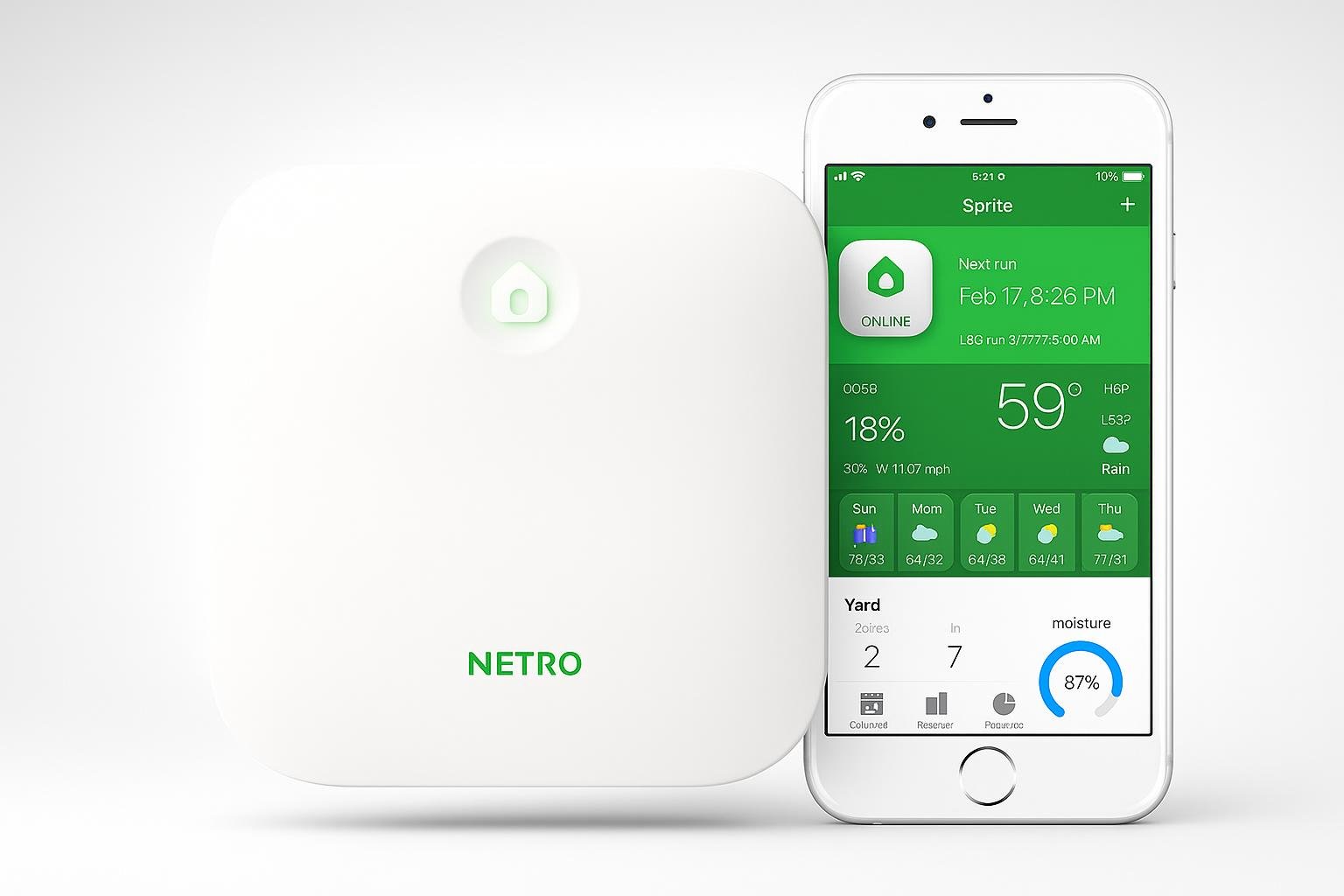 Netro controller irrigazione smart WiFi 12 zone, giardino connesso e risparmio acqua in sconto su Amazon