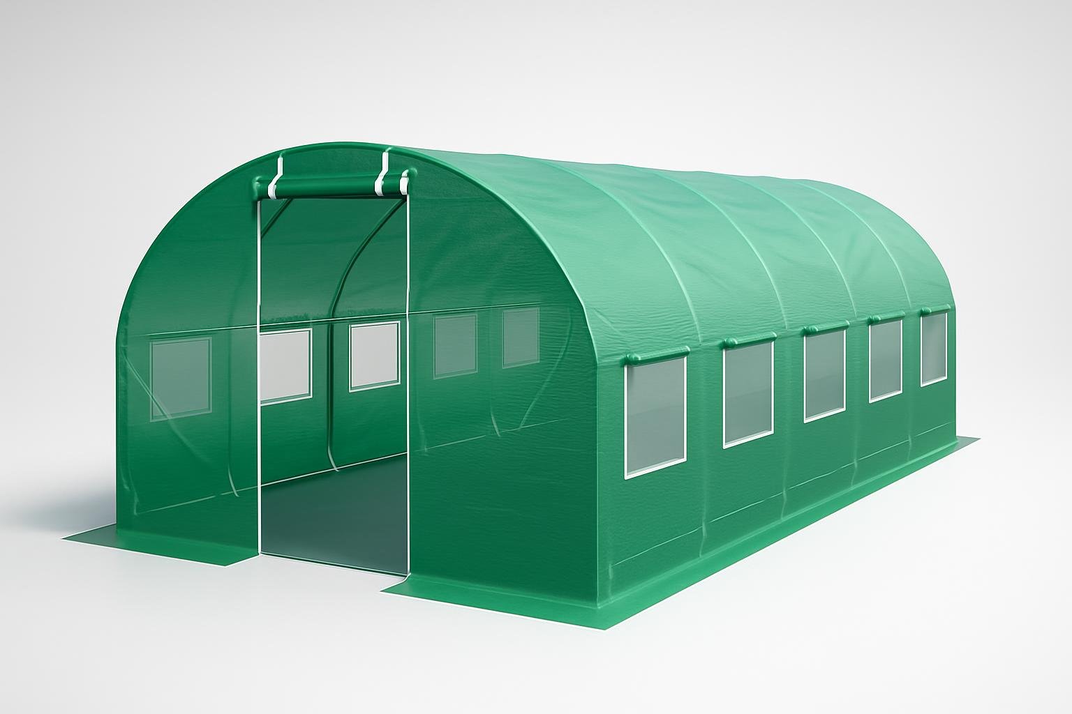 Serra tunnel TOOLPORT 4×6 m in offerta su Amazon, più spazio per orto e piante sensibili