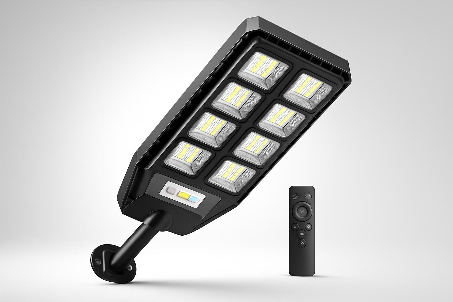 Lampione solare LED da esterno, illuminare vialetti e aiuole sfruttando l’energia del sole