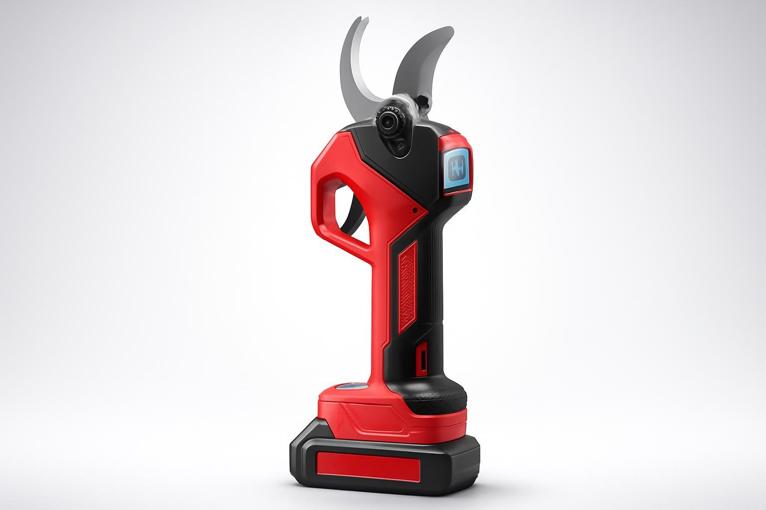 Forbici potatura a batteria 40 mm, tagli precisi e veloci per siepi e frutteto domestico