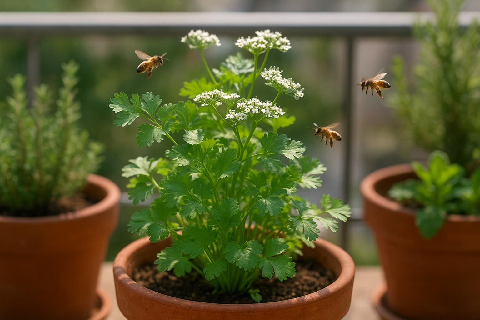 Coriandolo in vaso e in piena terra: guida alla coltivazione primaverile in giardino e sul balcone