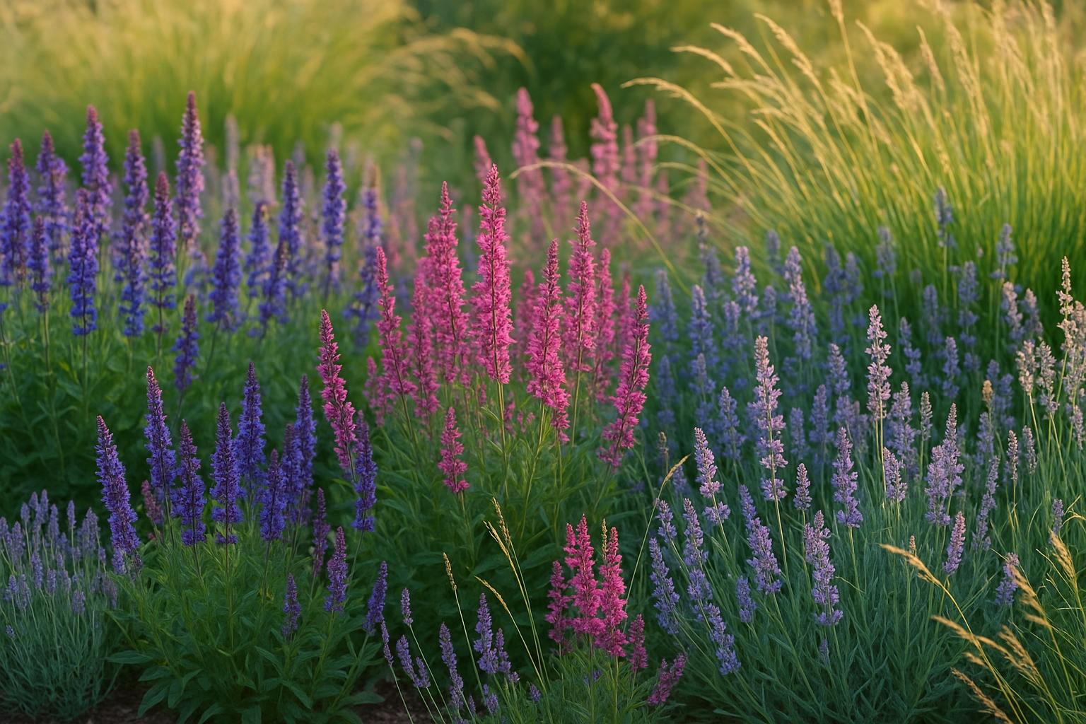 Salvie ornamentali perenni: come usarle per bordure soleggiate a bassa manutenzione