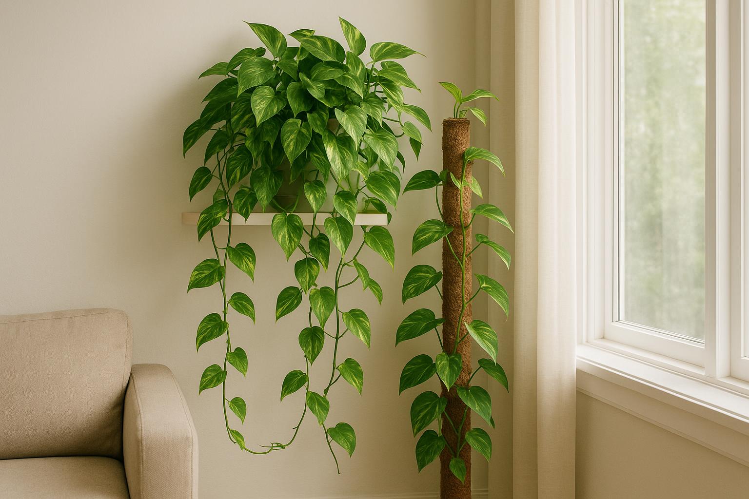 Pothos in casa: come coltivarlo rigoglioso con poca manutenzione
