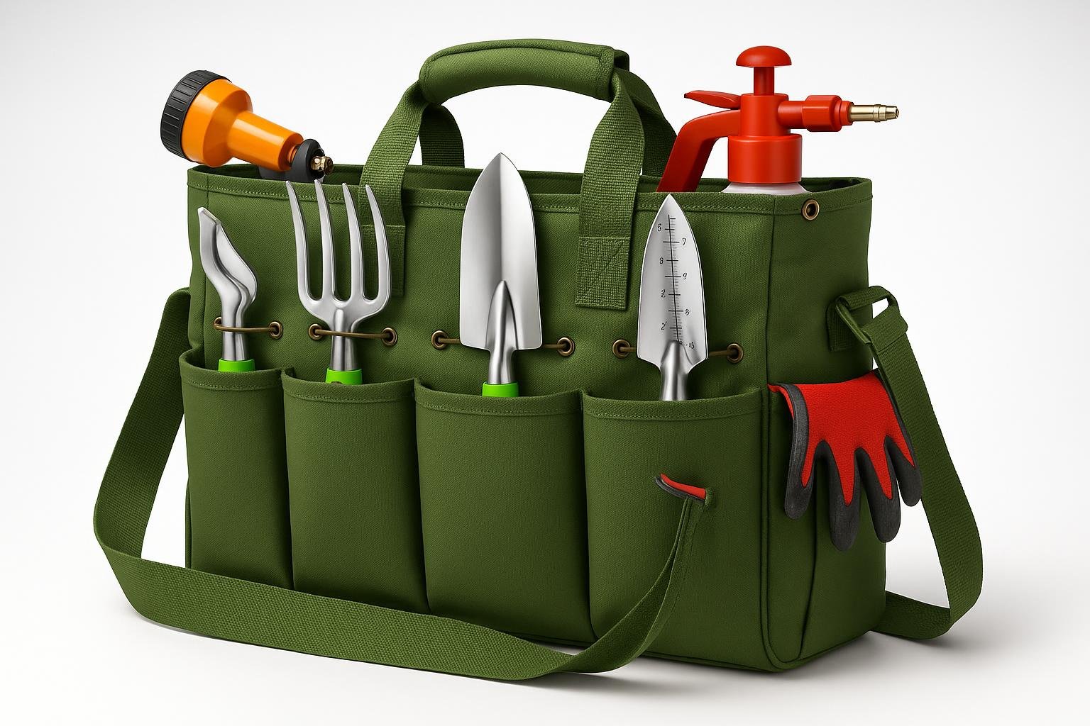 Borsa portattrezzi da giardinaggio: come scegliere il modello giusto per avere tutto a portata di mano