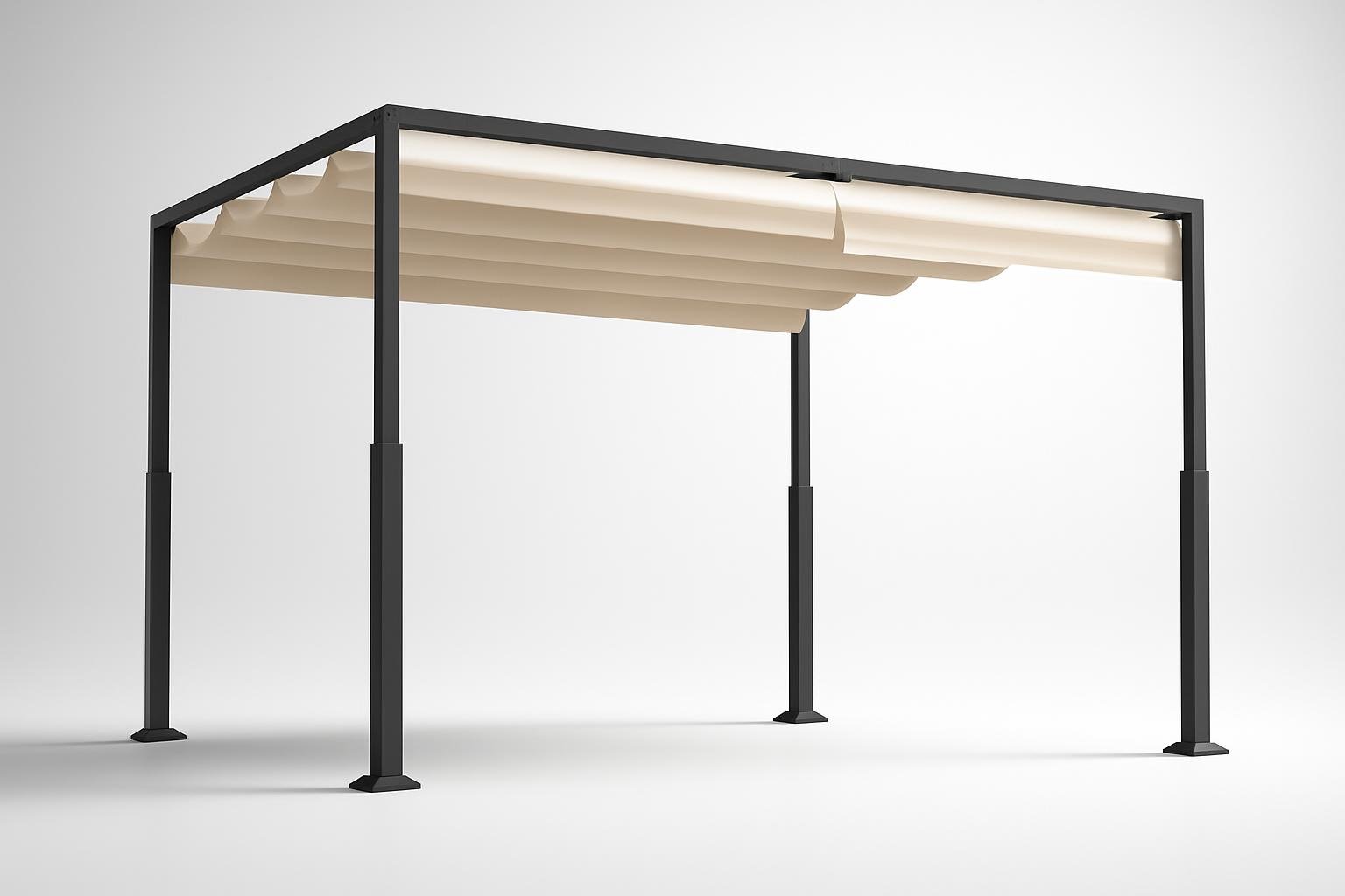 Gazebo LZQ 3 x 4 m in offerta su Amazon: la pergola ideale per creare una zona ombreggiata in giardino