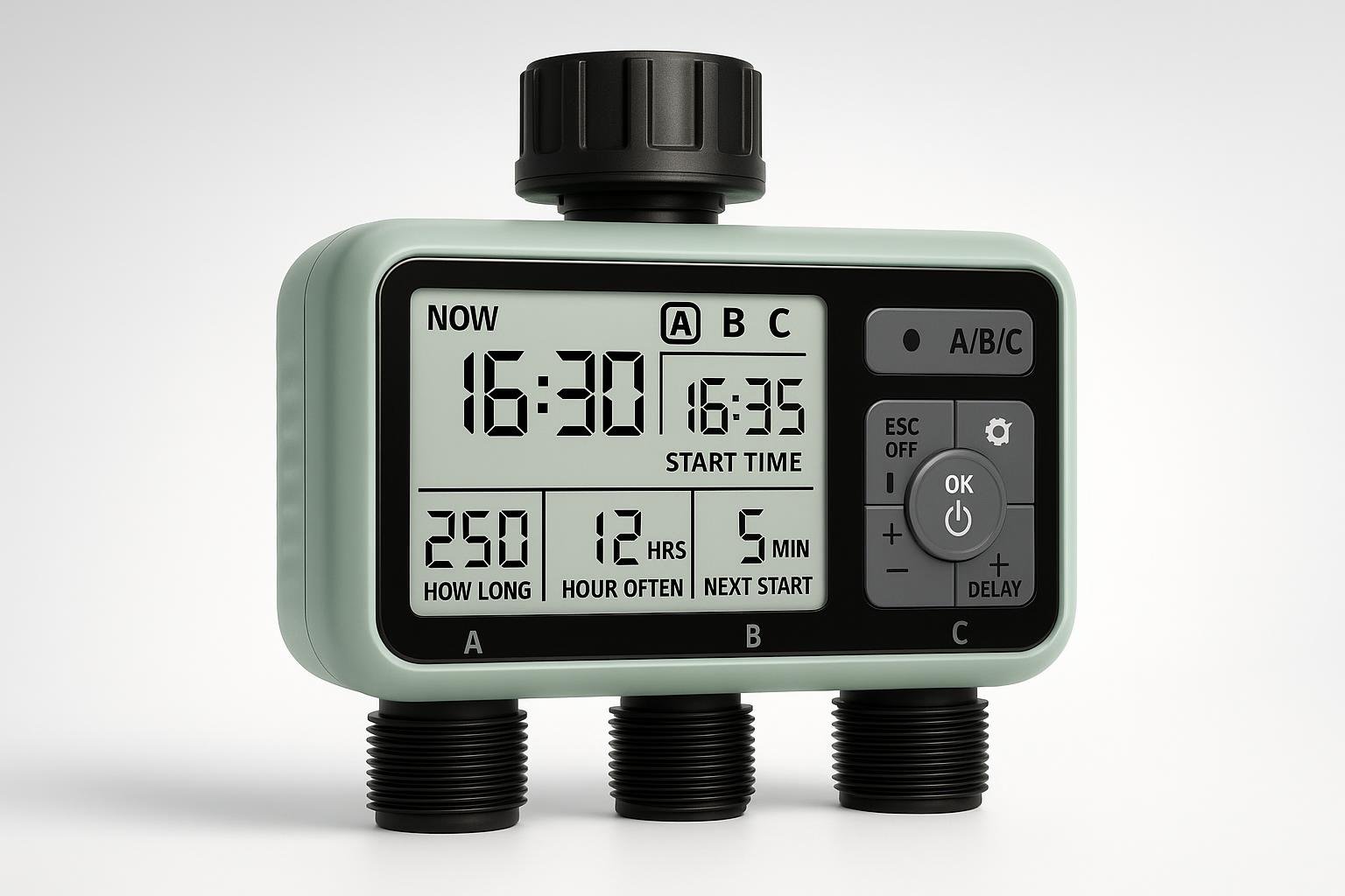 Timer irrigazione CROSOFMI 3 vie: il programmatore automatico per giardino ora in forte promozione