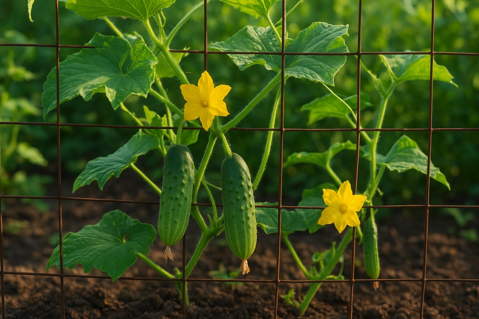 Cetrioli nell’orto di primavera: come seminare a fine aprile per raccolti continui in estate