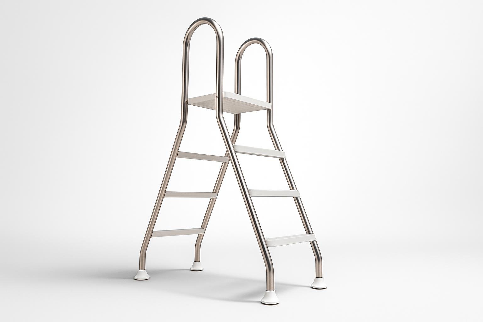 Scala per piscina BOTOWI in acciaio, più sicurezza per il tuo angolo relax all’aperto