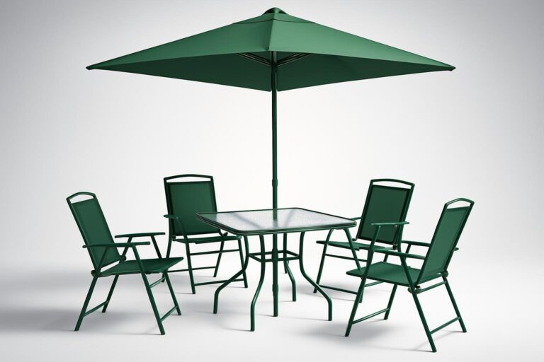set da giardino in plastica