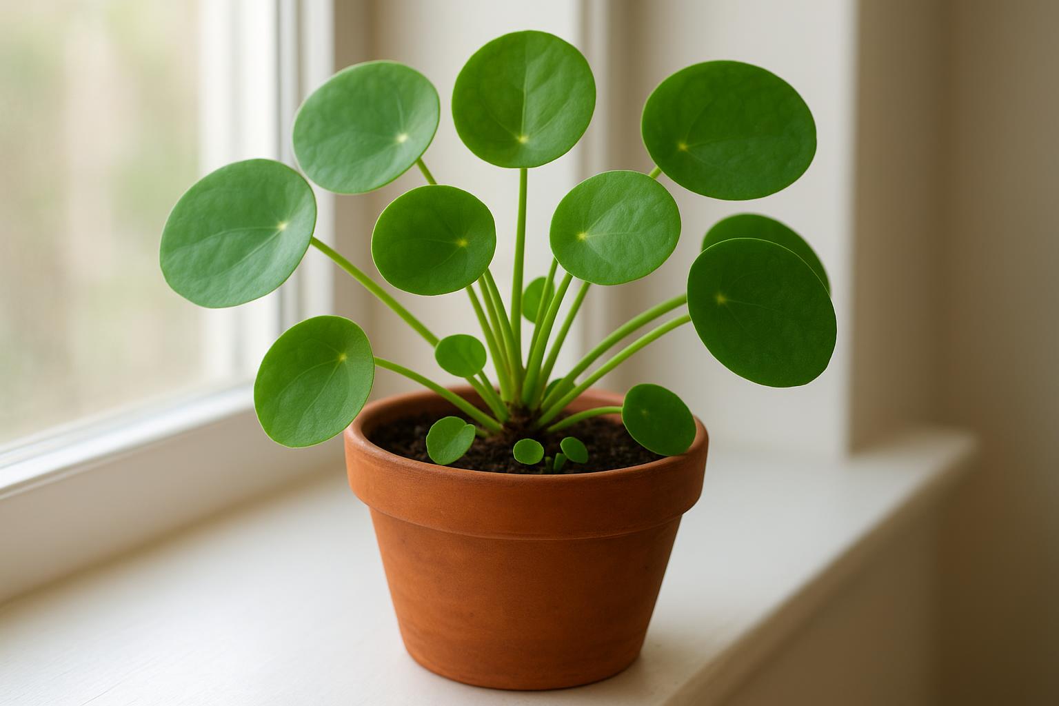 Pilea peperomioides: come coltivare la pianta delle monete cinesi e moltiplicarla in casa