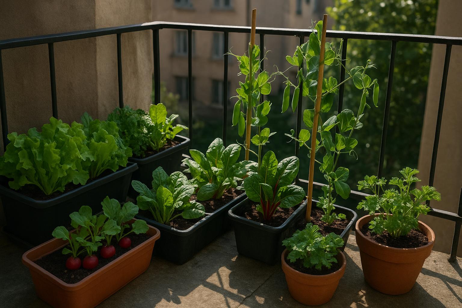 Orto di aprile sul balcone ombroso: 5 colture sorprendenti che producono anche senza pieno sole
