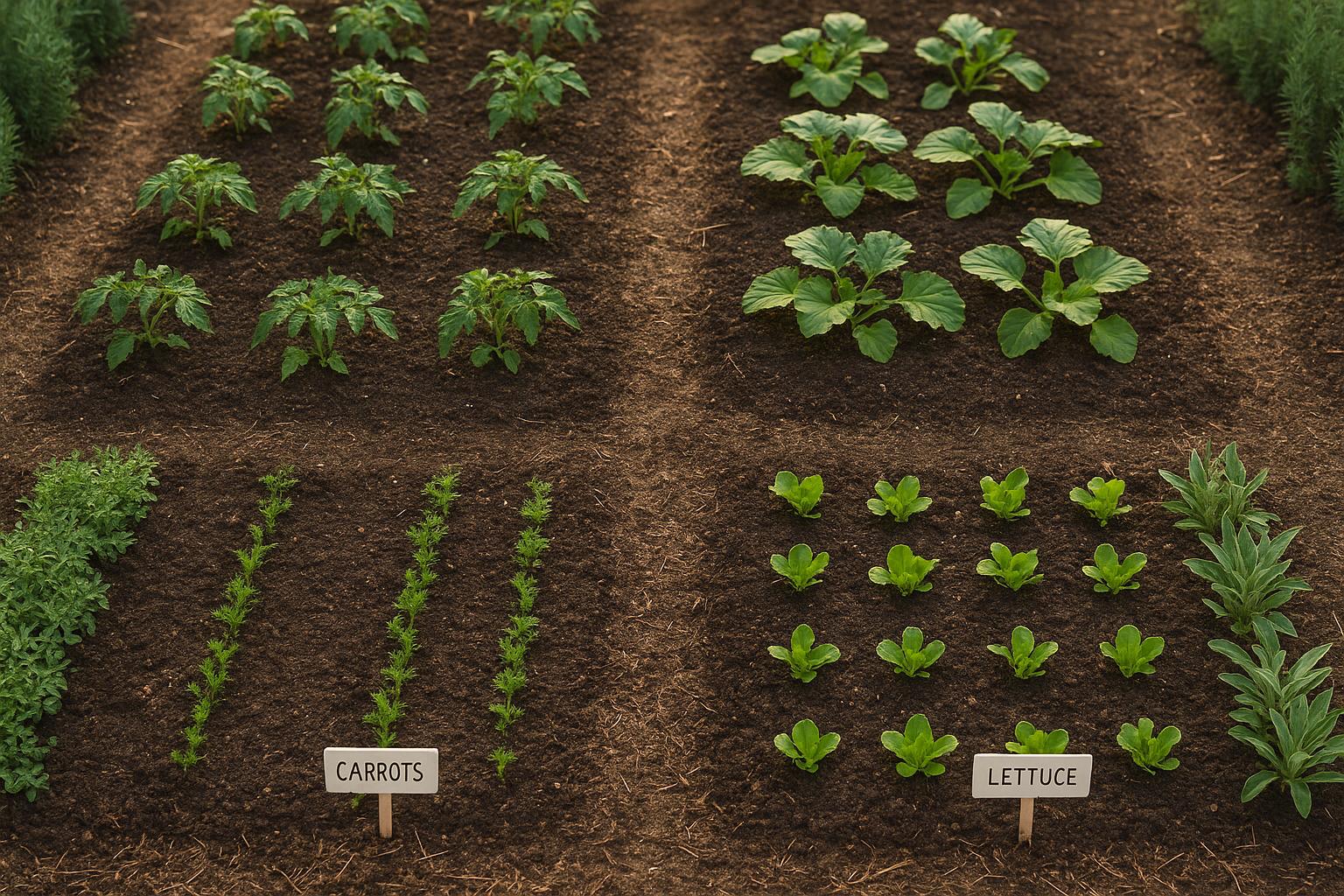 Orto di aprile in clima mite: cosa seminare ora per raccolti estivi abbondanti