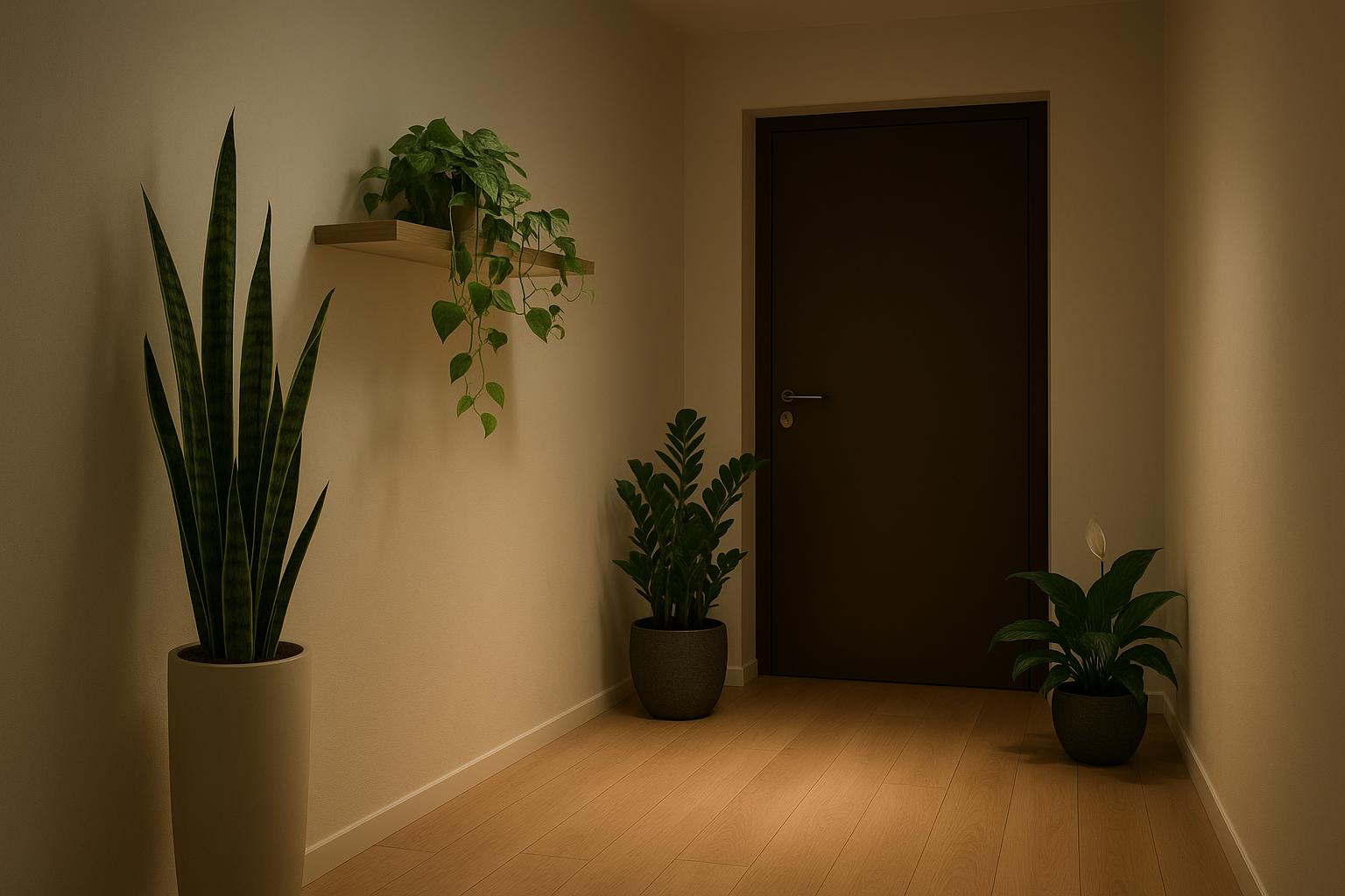 Piante da interno a bassa luce per corridoi e disimpegni: 7 specie robuste