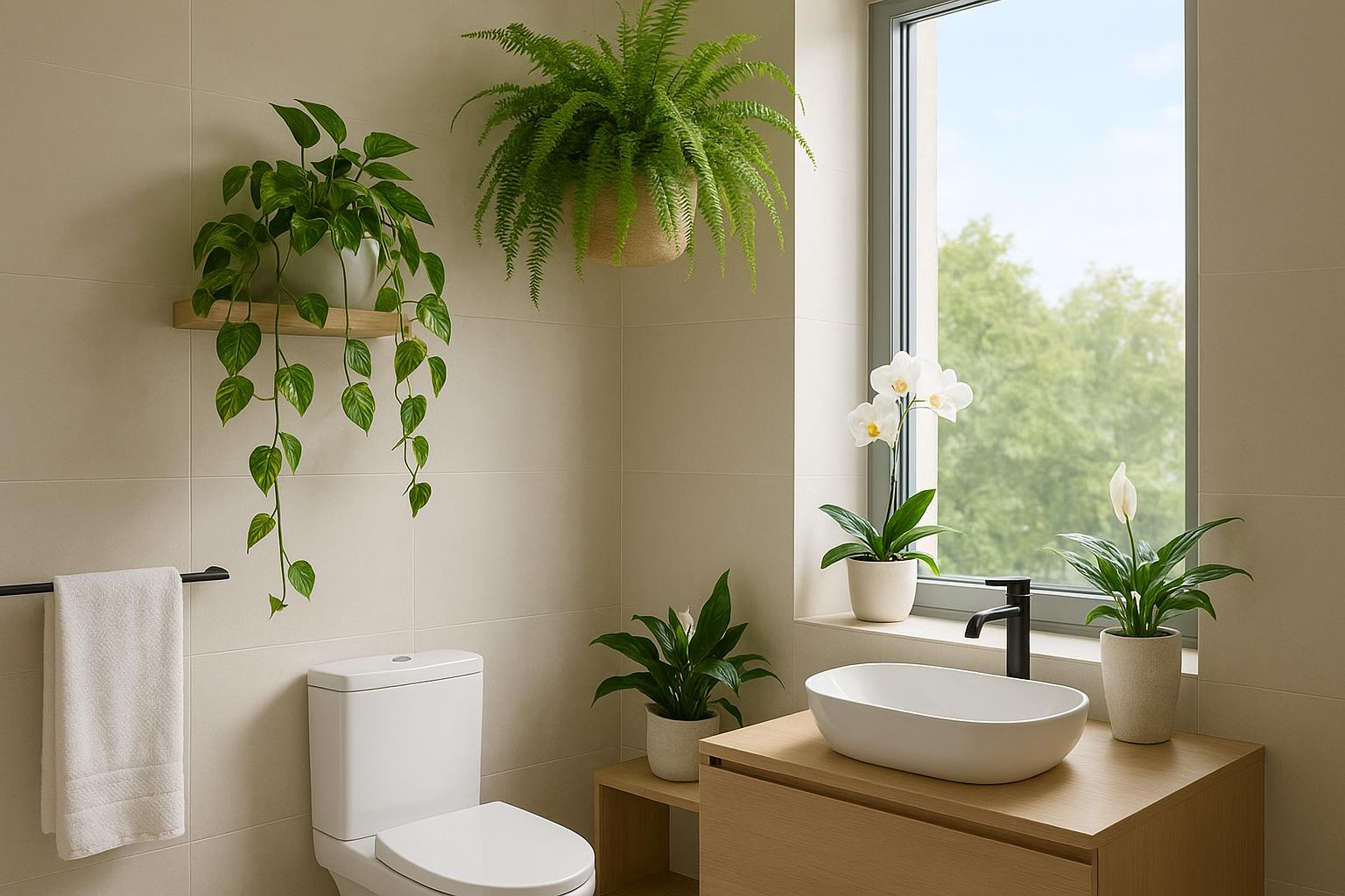 Piante da interno per bagni luminosi: 7 specie che amano umidità e luce di aprile