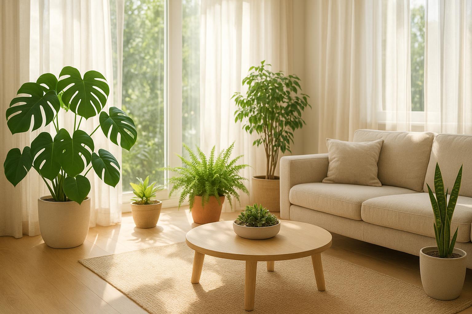 Piante da interno e primi caldi: come prevenire scottature e stress estivo nelle case esposte a sud
