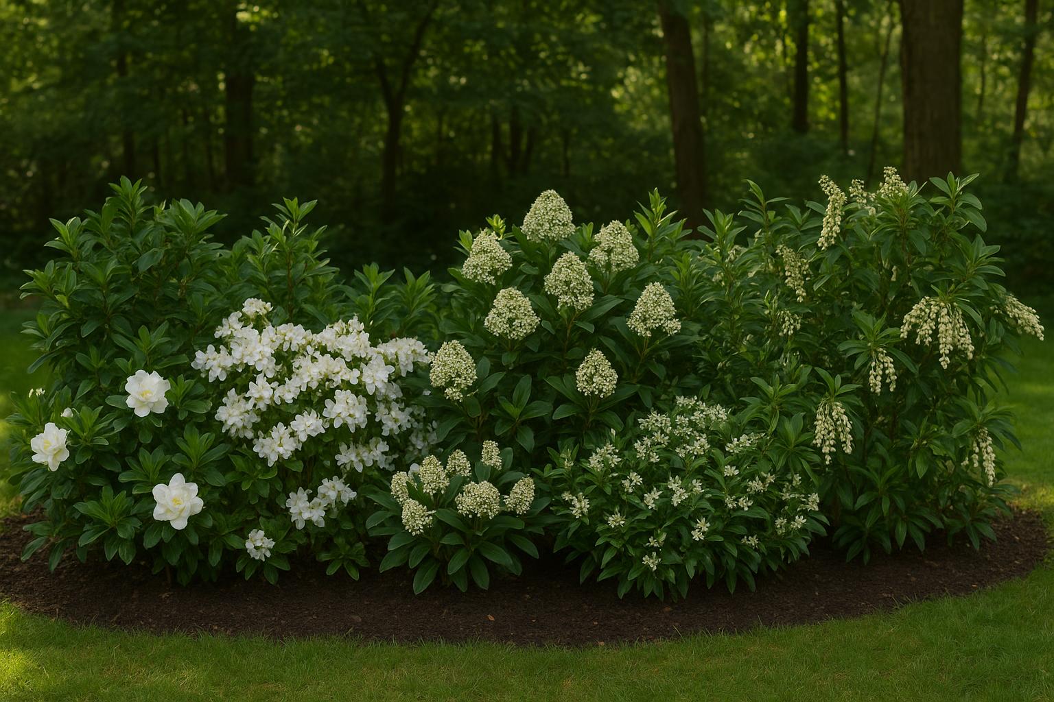 Arbusti sempreverdi a fiore bianco per giardini ombreggiati: 5 specie ideali da piantare a maggio