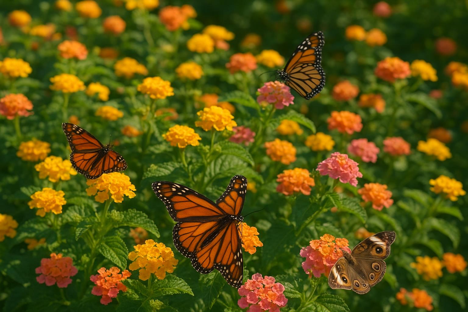 Lantane in vaso e in giardino: come avere fioriture continue da maggio all’autunno