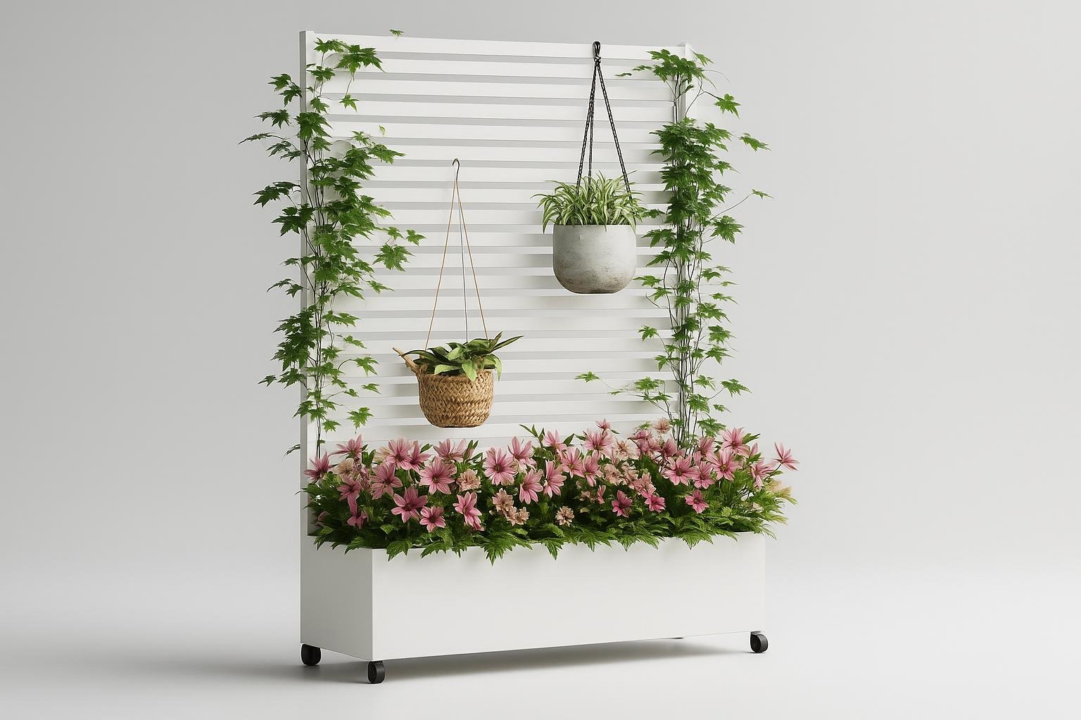 Fioriera con traliccio BIXUYOU in offerta su Amazon: privacy verde su balconi e terrazzi