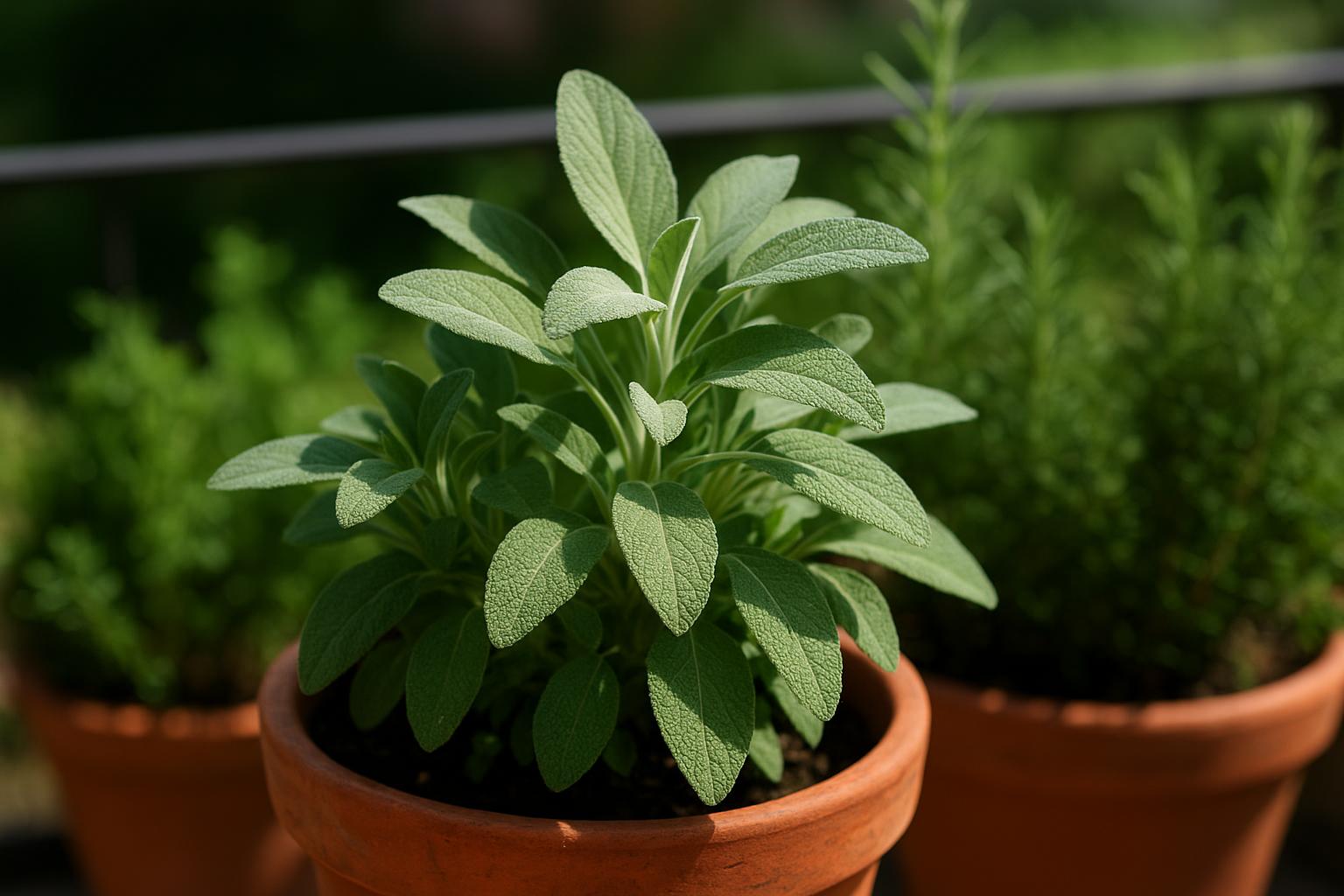 Coltivare la salvia officinale in aiuola e in vaso: guida di maggio