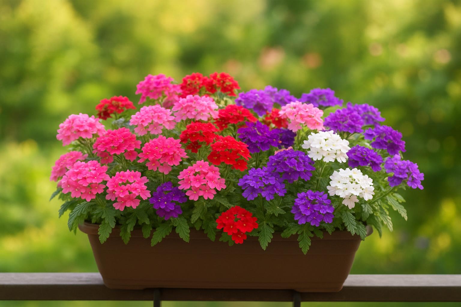Verbena da balcone e da aiuola: come avere cuscini fioriti da maggio all’autunno