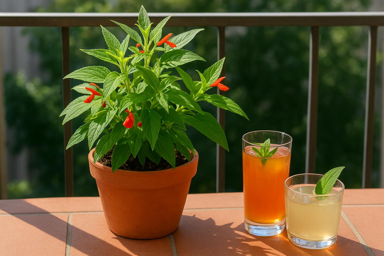 Salvia ananas in vaso e in giardino: come coltivarla per tisane, cocktail e dessert profumati