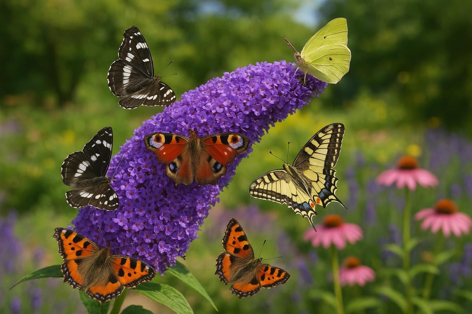 Budleja per farfalle in vaso e in piena terra: come trasformare il giardino in un rifugio per impollinatori