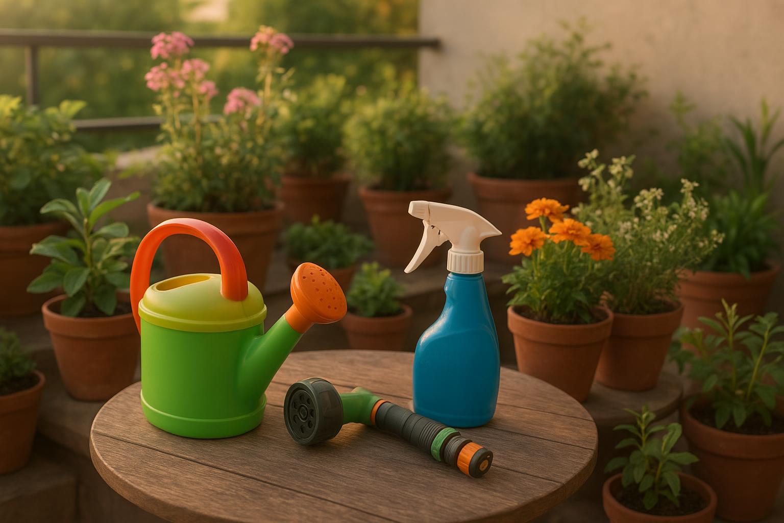 Come scegliere il miglior set di annaffiatoi e spruzzatori per terrazzi pieni di vasi