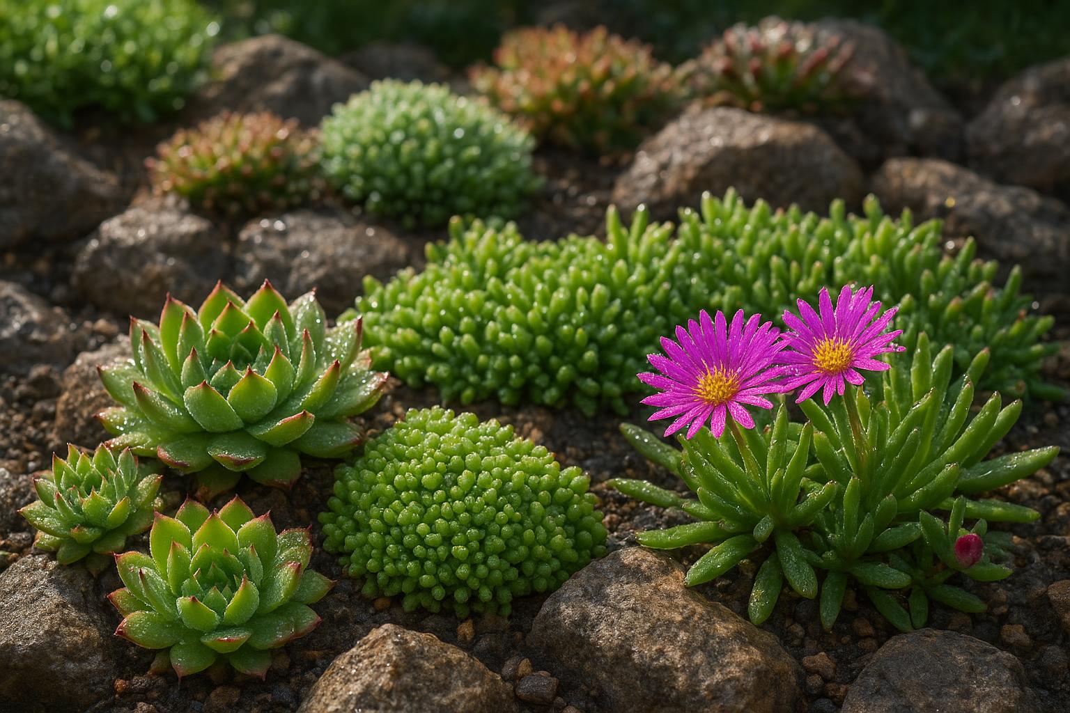 Piante grasse che amano la pioggia estiva: 7 succulente insospettabili per aiuole e grandi vasi