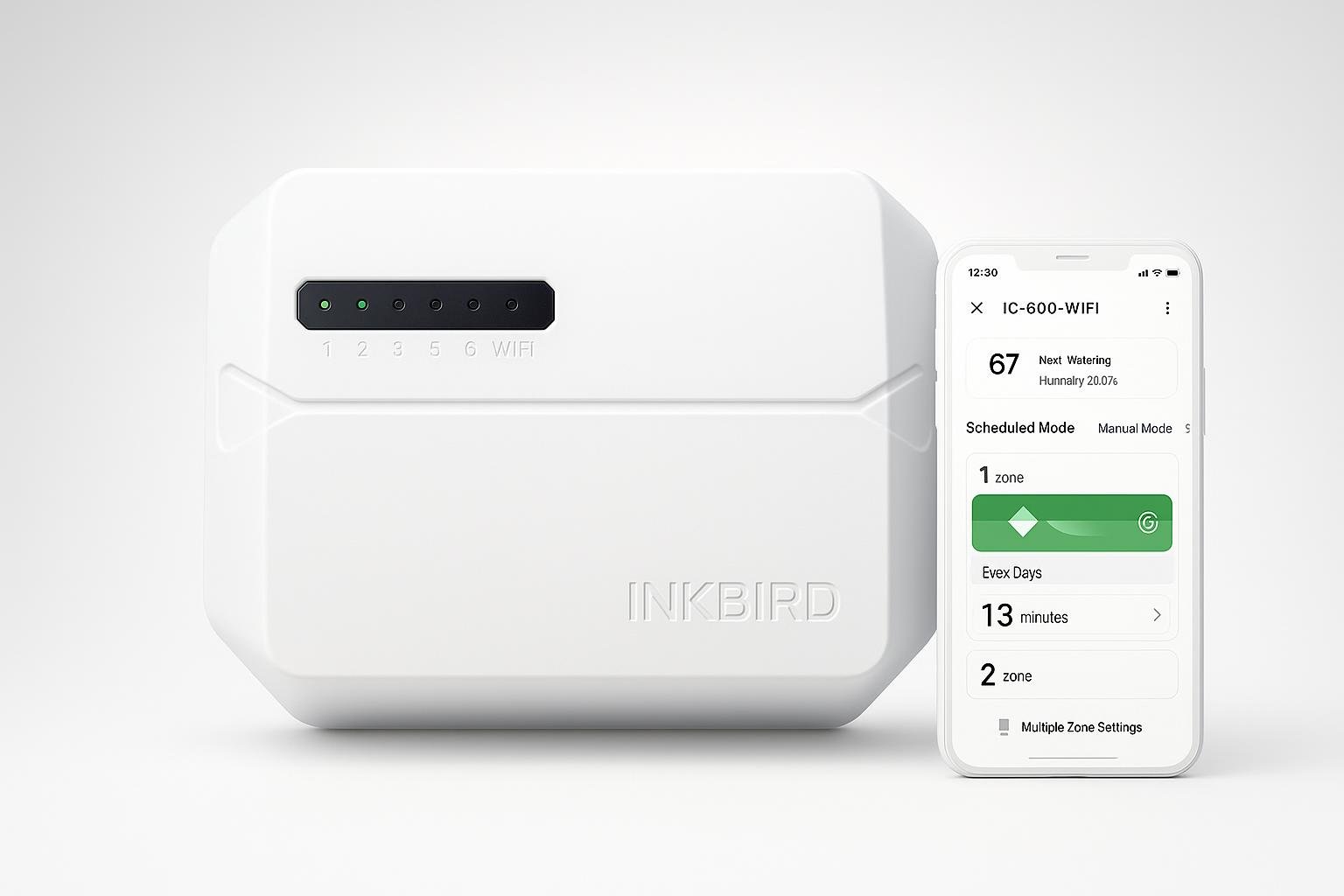 Centralina irrigazione WiFi Inkbird IIC-600, l’impianto smart per giardino in promo su Amazon