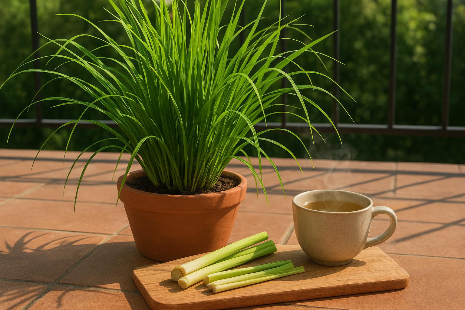 Coltivare lemongrass in vaso: l’erba aromatica dal profumo di limone per terrazzo e cucina estiva