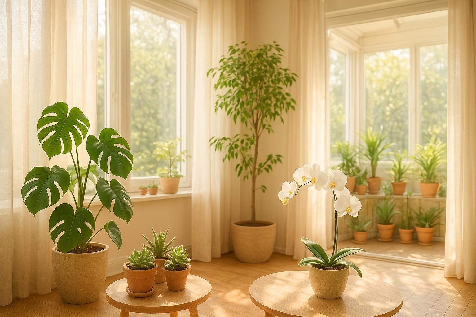 Piante da interno ideali per la primavera avanzata: come gestire luce e prime giornate calde