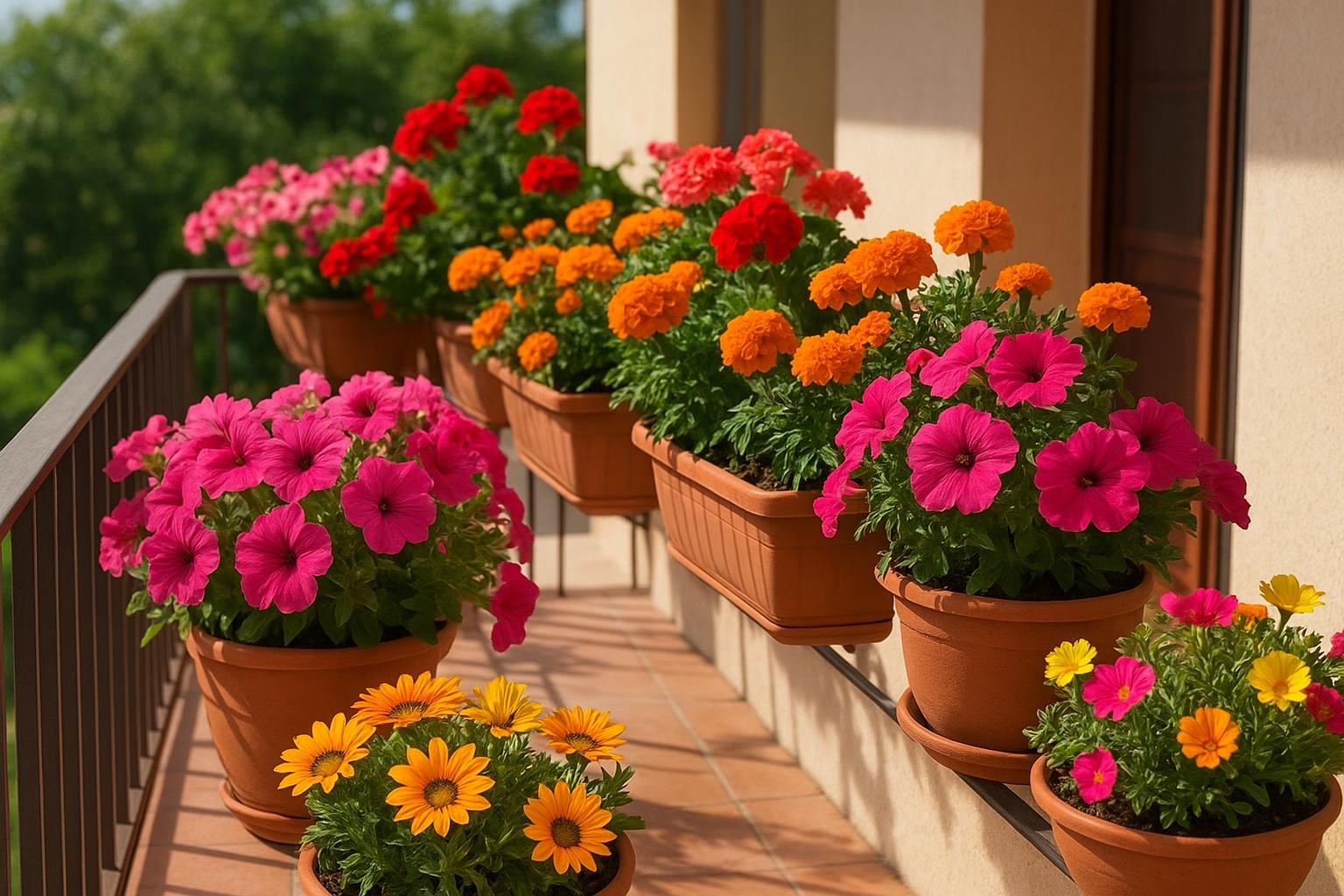 Fiori annuali da balcone che resistono al caldo: 7 specie perfette da piantare a maggio