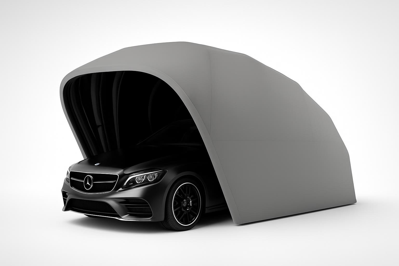 Garage auto per esterno pieghevole in offerta su Amazon: soluzione salvaspazio per proteggere il veicolo