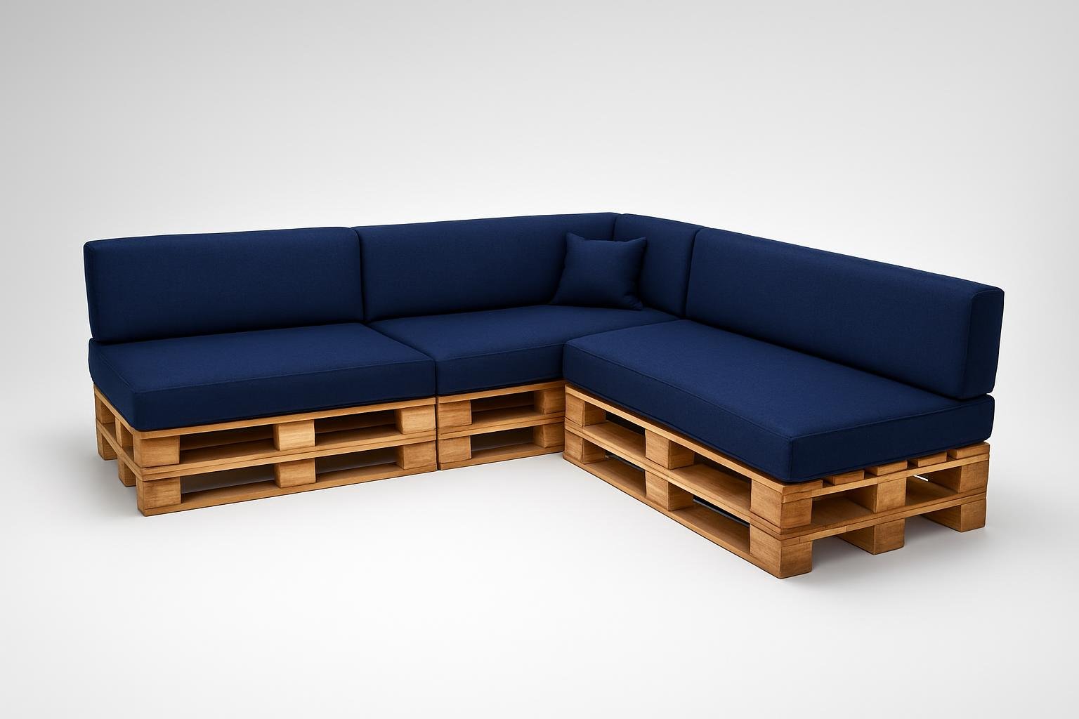 Set cuscini per pallet POKAR, divano da giardino pronto all’uso con il prezzo Amazon del momento
