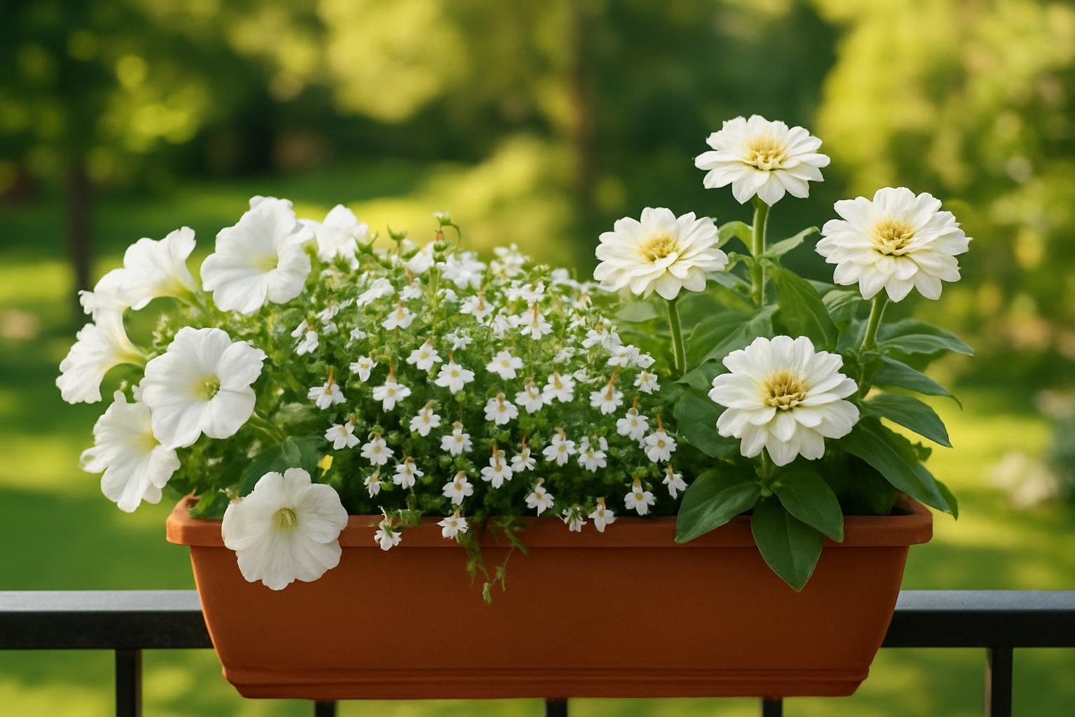 Fiori annuali bianchi per l’estate: 7 specie perfette per balconi e aiuole eleganti