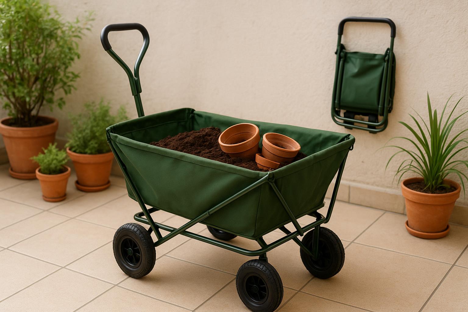 Carriola pieghevole da giardino: quando conviene sceglierla e come usarla al meglio